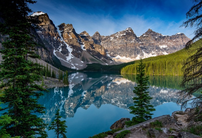 Classic Moraine Lake