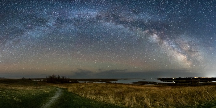 Stars over Fort Hill
