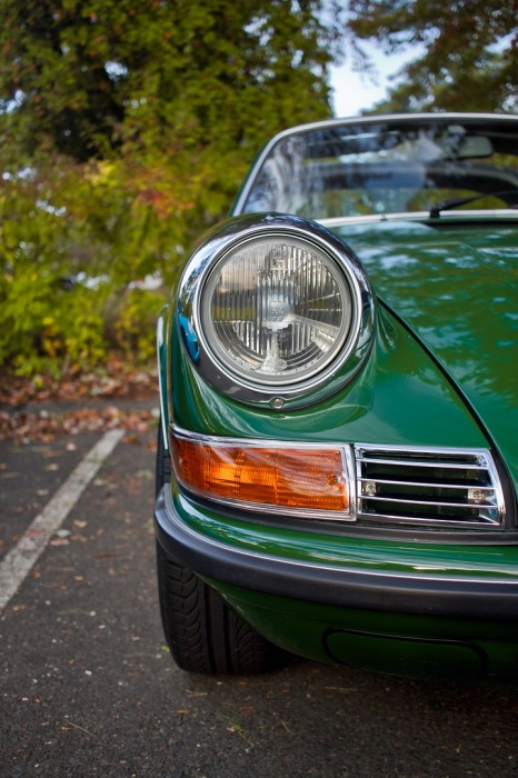 Green Porsche