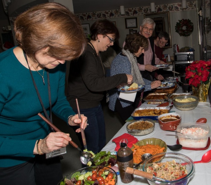 Holiday Party and "Negative Space" Competition @ Newtown Senior Center